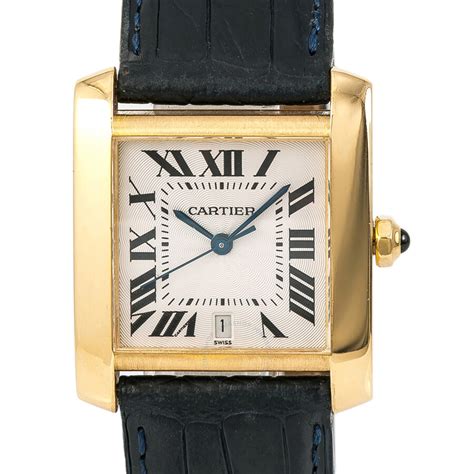 top cartier tank francaise buyer|pre owned cartier tank watches.